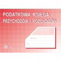 PODATKOWA KSIĘGA PRZYCHODÓW I ROZCHODÓW A4 K1