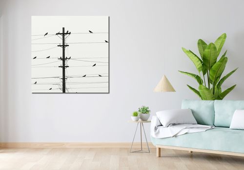 Obraz 100x100cm Symfonia na Drutach na Arena.pl