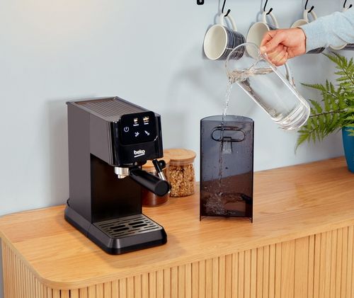 Ekspres ciśnieniowy kolbowy Beko CEP5302B Czarny LCD 15BAR na Arena.pl