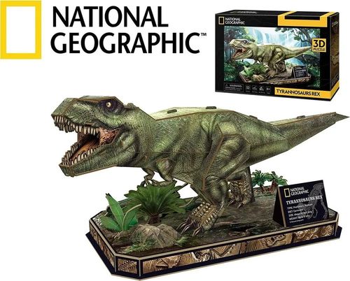 Puzzle 3D National Geographic T-Rex 0519 na Arena.pl