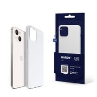 apple iphone 14 plus - 3mk hardy silicone magcase white