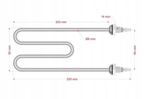 Grzałka do parnika 1400W typ-M Univversal MR04-021 na Arena.pl