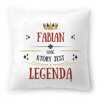 Poduszka Dla Fabiana Na Urodziny Imieniny Prezent Z Nadrukiem Ze Zdjęciem