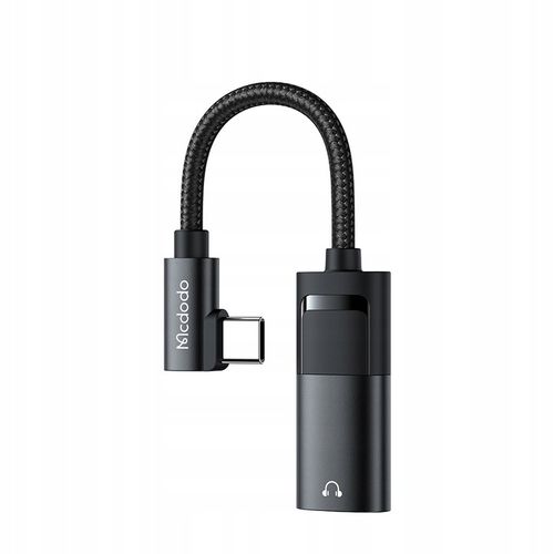 MCDODO ADAPTER USB-C MINI JACK 3,5MM PRZEJŚCIÓWKA KABEL AUX DO SAMSUNG DAC na Arena.pl