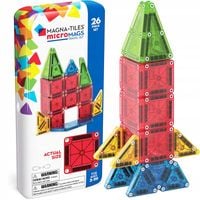 MAGNA-TILES 26 el – Klocki Magnetyczne Podróżne TRAVEL