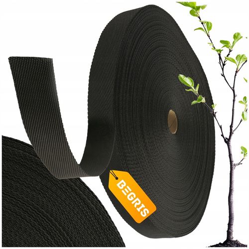 TAŚMA DO MOCOWANIA ROŚLIN DRZEW KRZEWÓW BARDZO MOCNA 32mm DŁUGA 50M na Arena.pl