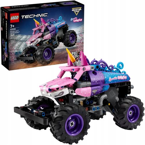 42220 - LEGO Technic - Monster Jam™ Sparkle Smash™ z napędem typu pull-back na Arena.pl