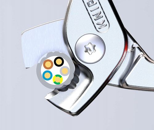 STEPCUT NOŻYCE DO KABLI VDE 160MM KNIPEX na Arena.pl