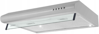 Okap podszafkowy Kernau KBH 0951 S 50cm Przyciski Push-Push LED Srebrny