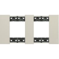 Living Now - Ramka 2x2M BEŻ Bticino KA4802M2KM
