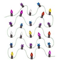 DEKORACYJNE MINI LAMPKI MULTIKOLOR 65CM DP CRAFT