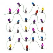 DEKORACYJNE MINI LAMPKI MULTIKOLOR 65CM DP CRAFT