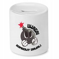 Dla Drwala Prezent Skarbonka Bombowy Drwal Z Nadrukiem Ze Zdjęciem