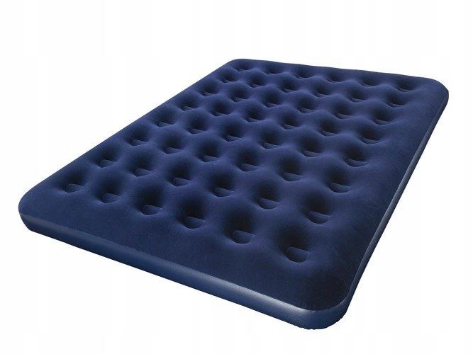 MATERAC DMUCHANY DO SPANIA DWUOSOBOWY 203x152x22 cm BESTWAY + POMPKA zdjęcie 6