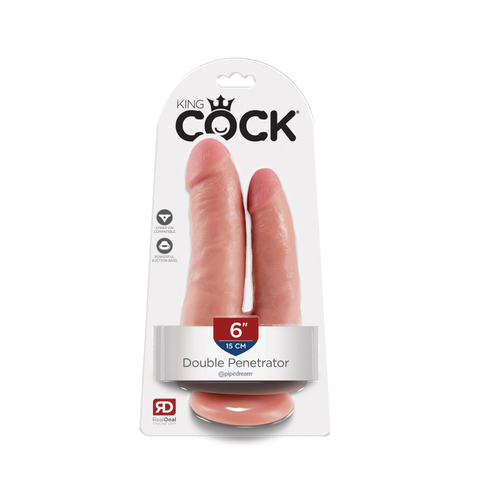 dildo king cock double penetrator light pipedream na Arena.pl