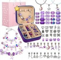 Koraliki do Robienia Bransoletek Naszyjników Biżuterii Zestaw Koralików