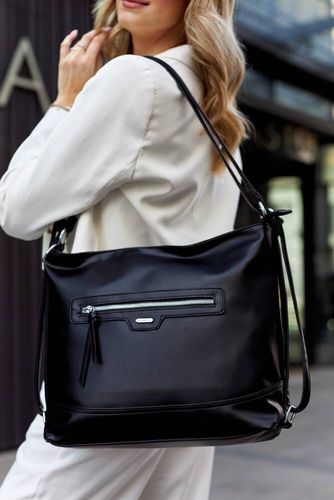 pojemna torebka damska ze skóry ekologicznej - rovicky na Arena.pl