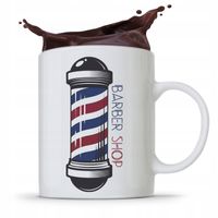 Kubek Fryzjera Fryzjerki Barber Shop Prezent Z Nadrukiem Ze Zdjęciem