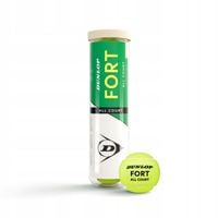 Piłki tenisowe do tenisa komplet DUNLOP FORT ALL COURT Tenis Ziemny zestaw