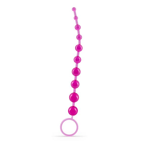 10 Bead Anal Chain Crushious Pink zdjęcie 1