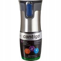 ORYGINALNY KUBEK TERMICZNY - CONTIGO WEST LOOP 2.0 470ML - STALOWY