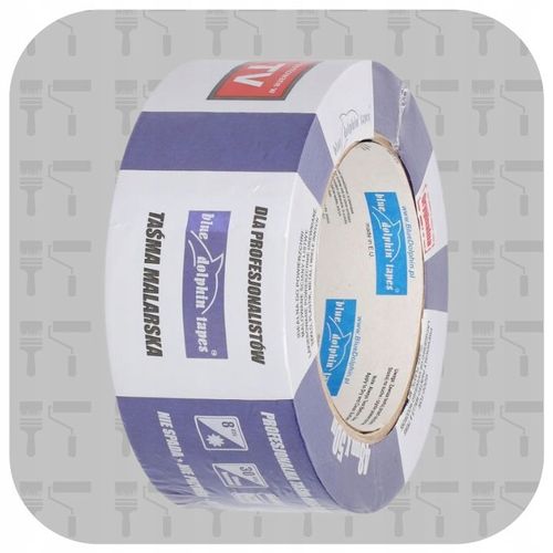 Taśma Malarska Niebieska Blue Dolphin Łatwe Usuwanie 38mm x 50m 2+1 GRATIS na Arena.pl