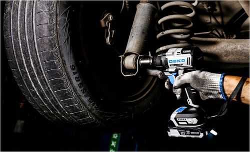 KLUCZ UDAROWY AKUMULATOROWY BEZSZCZOTKOWY 1/2'' KLUCZ DO KÓŁ 350Nm AKU na Arena.pl