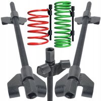 ZESTAW ŚCIĄGACZY DO SPRĘŻYN McPherson 380mm 2SZT SOLIDNOŚĆ I PRECYZJA