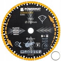 tarcza diamentowa uniwersalna 230mm pm-tdcs-2301t