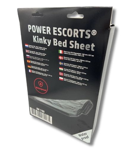 Czarne wodoodporne prześcieradło na Arena.pl