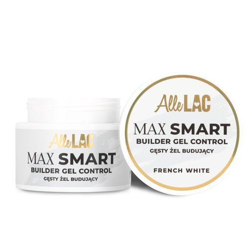 Żel budujący gęsty AlleLac Max Smart Builder Gel Control French White 45g na Arena.pl