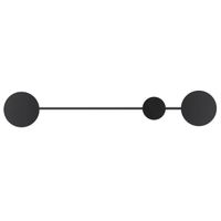 Ścienna lampa Clex MW1133-120 Step LED 6W 3000K metalowa czarna