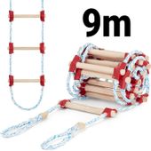 Drabina sznurowa linowa na dach ATESTOWANA 9m