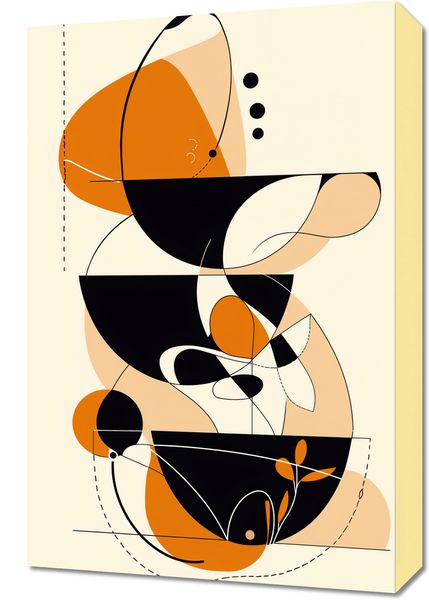 Obraz 40x60cm Taneczne Kręgi zdjęcie 1