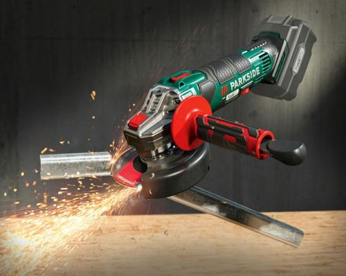 Akumulatorowa szlifierka kątowa Parkside 20V PWSA na Arena.pl