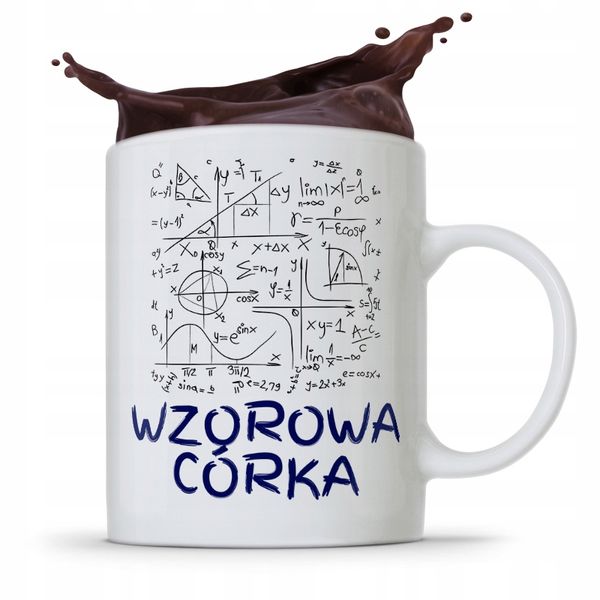 Kubek Prezent Dla Córki Wzorowa Córka Córeczka Z Nadrukiem Ze Zdjęciem zdjęcie 1