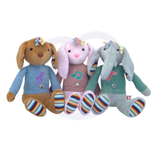 WOOPIE Interaktywny Słonik Przytulanka z Dźwiękiem i Światłem zdjęcie 7