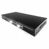 Cudy GS2024S2 SWITCH zarządzalny 24-port SFP światłowód GIGABIT szafa RACK