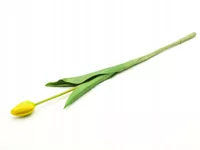 TULIPANY SILIKONOWE jak ŻYWE 40 cm TULIPAN ŻÓŁTY