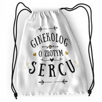 Plecak Sportowy Szkolny Ginekologa Worek Torba Z Nadrukiem Ze Zdjęciem