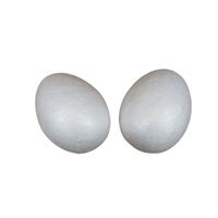 Jajko styropian- zestaw 2 sztuk