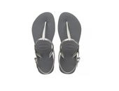 Havaianas Japonki Damskie - Freedom - rozmiar 36 - Szare, Srebrny Metalik