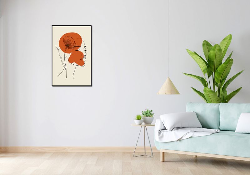 Plakat 53x81cm Ciepło Kwiatu zdjęcie 4