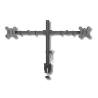 PODWÓJNE RAMIĘ BIURKOWE 2X LED/LCD 13-27 CALI 20KG OBROTOWE TECHLY