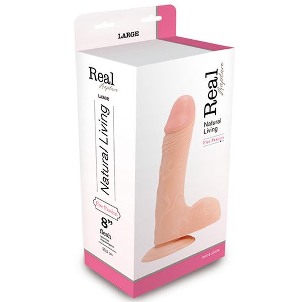 Fallo Realistico Real Rapture Flesh 8" zdjęcie 2