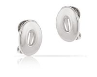 owalne klipsy z kolekcji classic (e7635ag)