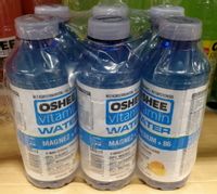 Oshee Water Magnez (cytryna i pomarańcza) 555ml - karton