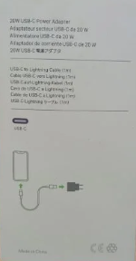 Zestaw do Szybkiego Ładowania Apple 20W USB-C PD + Kabel Lightning 1m na Arena.pl