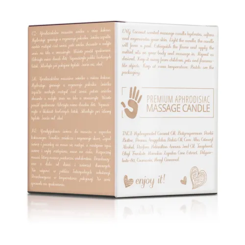 magnetifico enjoy it! świeca do masażu z feromonami kokos 70ml na Arena.pl