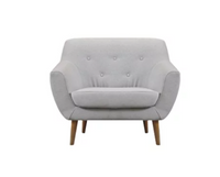 Szary Fotel MARE LUX DL - Różne Kolory Do Wyboru